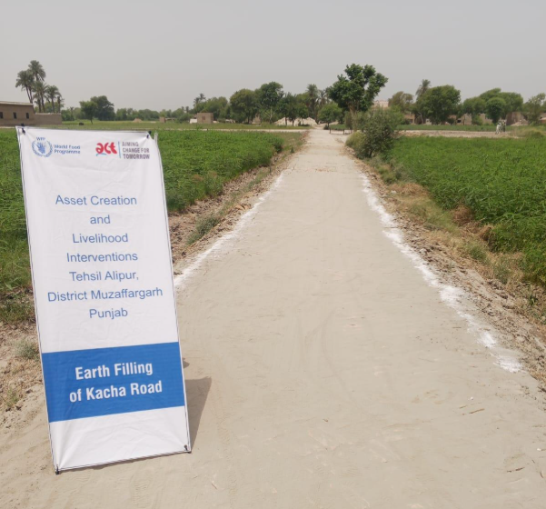 ACT International and WFP Advance Food Security and Livelihood Recovery in Muzaffargarh through Asset Creation Initiative