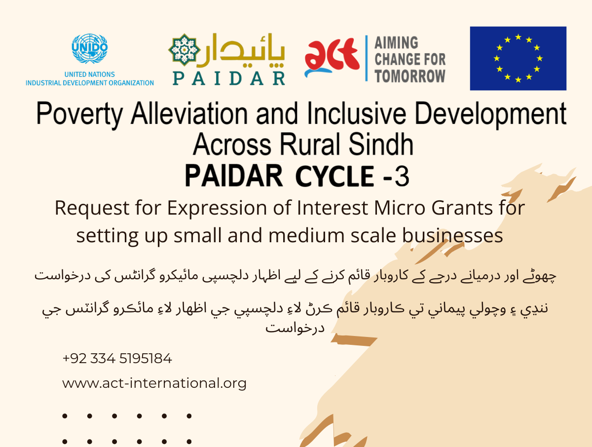 PAIDAR Grant Cycle 3